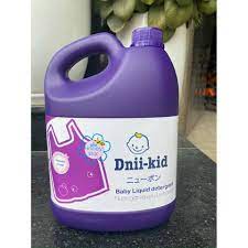 Nước Giặt Xả Dnii-Kid Can 3600ML An Toàn Cho Da Trẻ Nhỏ, Siêu Thơm, Siêu Tiết Kiệm