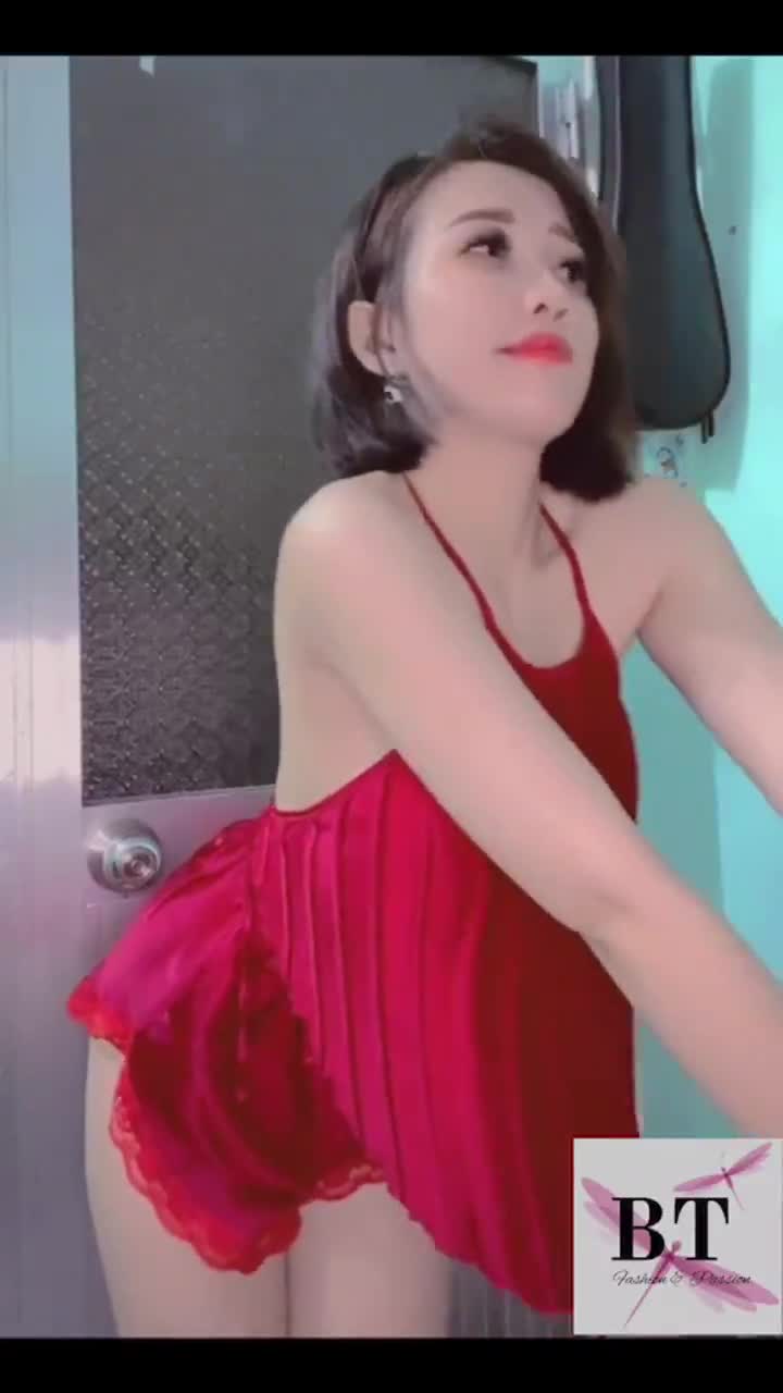 Đồ Ngủ Vải Satin Đẹp BT Fashion + Video, Hình Thật (HD01) | BigBuy360 - bigbuy360.vn