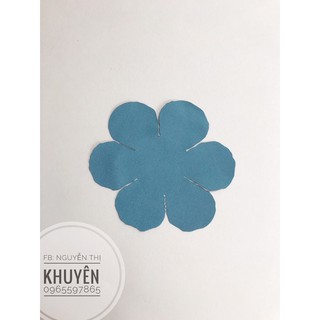 Cánh hoa lụa 6 cánh 8cm ( túi 10 c)