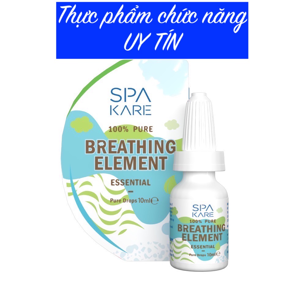 Tinh dầu Breathing Element Tiens giúp thư giãn giảm căng thẳng mệt mỏi tránh tia UV