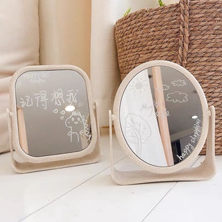Gương Lúa Mạch để bàn 2 mặt xoay 360 độ