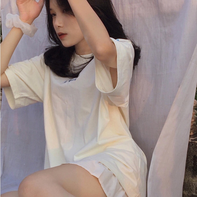 Áo thun unisex Lì Ven Popular Logo Nam nữ Full tag