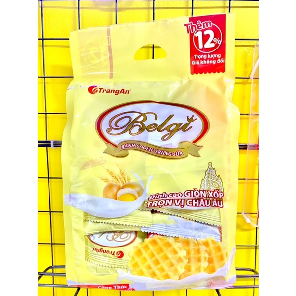 Bánh cookie trứng sữa Belgi gói 250g