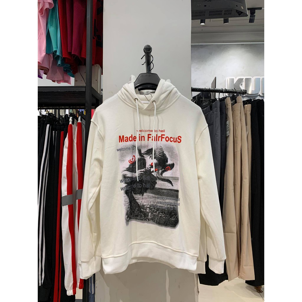 Áo khoác áo HOODIE Hình in Quỷ Satan Nam nữ Nỉ bông | BigBuy360 - bigbuy360.vn