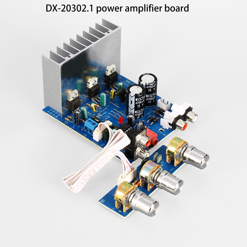 Bảng Mạch Khuếch Đại Âm Thanh zzz 2.1 15W x 2 + 30W TDA2030 Chips Dual AC12V-15V Cho Loa DIY
