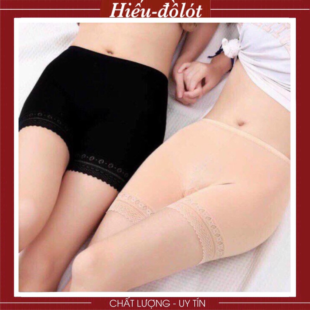 Quần Lót Nữ Cotton Thấm Hút Tốt, Quần Váy Mặc Trong Viền Ren Giãn 4 Chiều Hieu Store24h - 8790