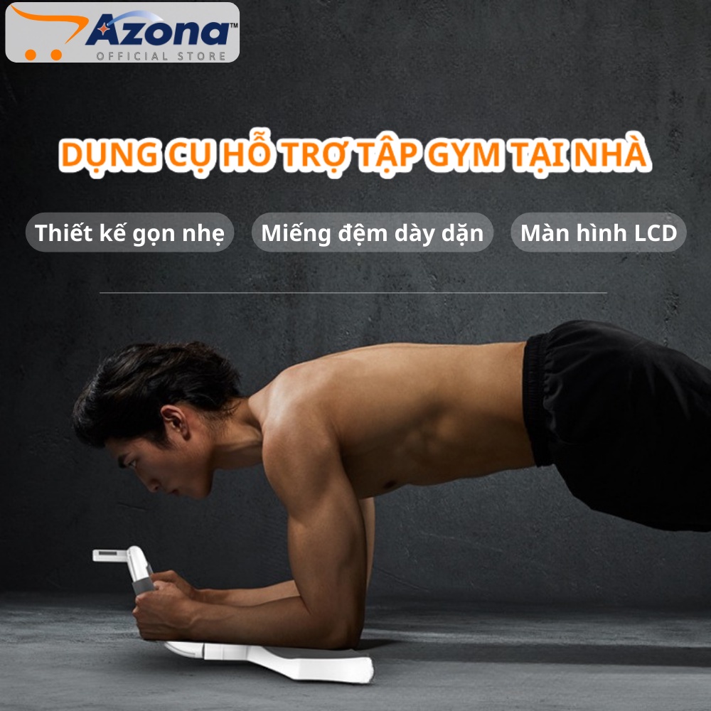 Dụng Cụ Tập Gym Đa Năng Có Màn Hình LCD Hỗ Trợ Tập Luyện Tay Vai, Khung Tập Bụng Tại Nhà Tiện Lợi