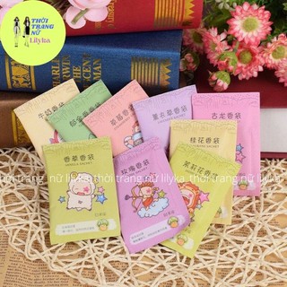 Túi Thơm 12 Cung Hoàng Đạo Mini Chống Nấm Mốc Tủ Quần Áo Giày Dép Ngăn Bàn Đuổi Côn Trùng TT01