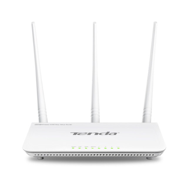 [SALE 10%] Thiết bị phát sóng wifi, modem wifi 3 anten tốc độ 300Mbps TENDA F3, F303