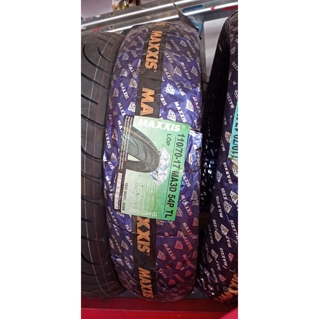 VỎ XE MAXXIS 110/70/17 MA3D Dùng cho dòng xe Exciter, Exciter 150, Ex, Winner, Winner X........