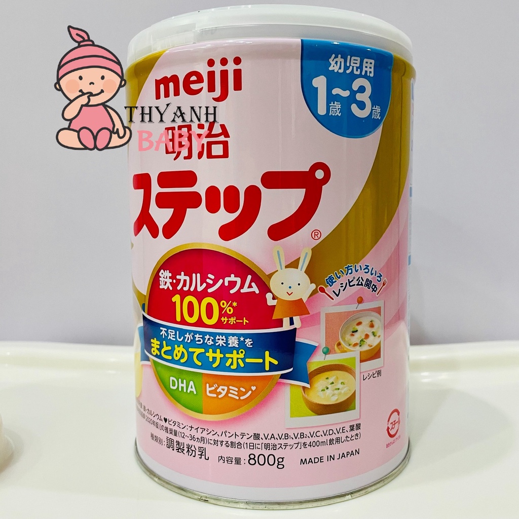 Sữa Meiji lon 800g Nhật Bản