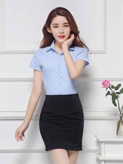 Áo sơ mi cổ Đức tay ngắn