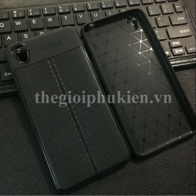 Ốp lưng oppo neo 9(A37)silicon giả da,chống sốc auto Focus
