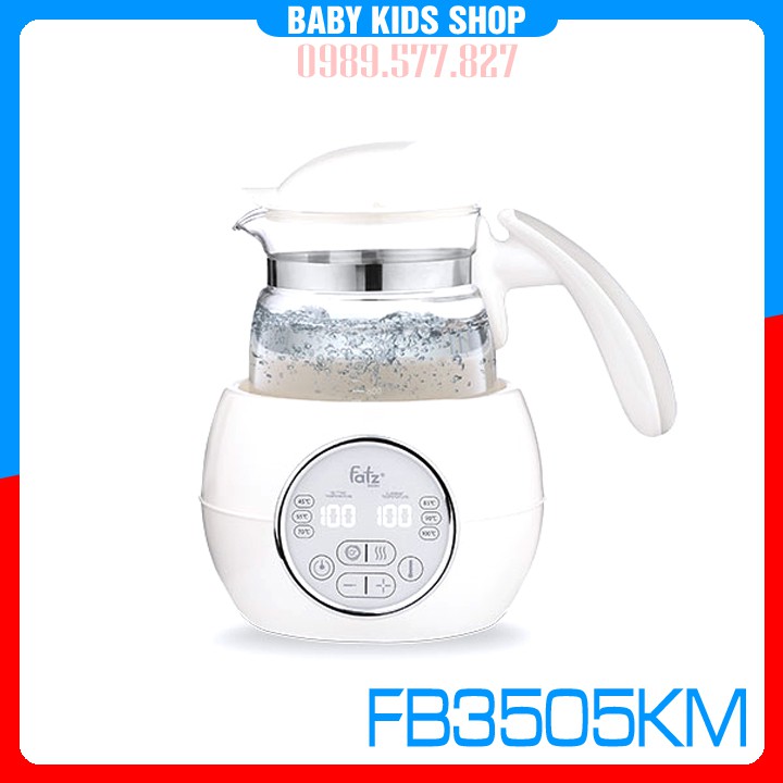 Máy hâm nước pha sữa, máy đun nước pha sữa Fatz Baby FB3505SL - Quick 1 - dung tích 1200ml có khử clo