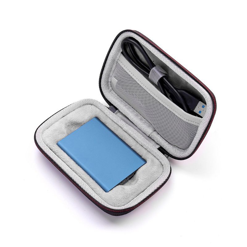 Túi Đựng Ổ Cứng SSD Và Dây Cáp Cho Samsung X T1 T3 T5 250GB 500GB 1TB 2TB Ốp