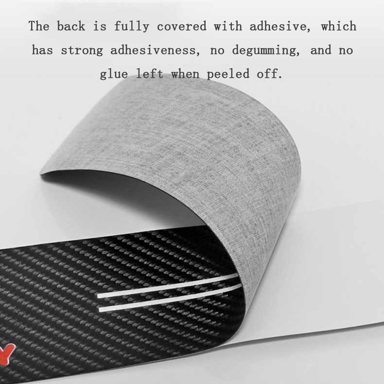 Dải Dán Sợi carbon Chống Trầy Trang Trí Xe Hơi