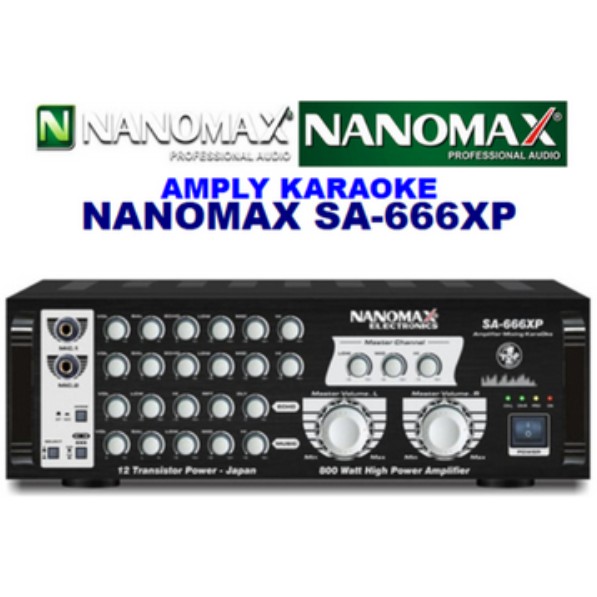 AMPLY KARAOKE NANOMAX SA-666XP