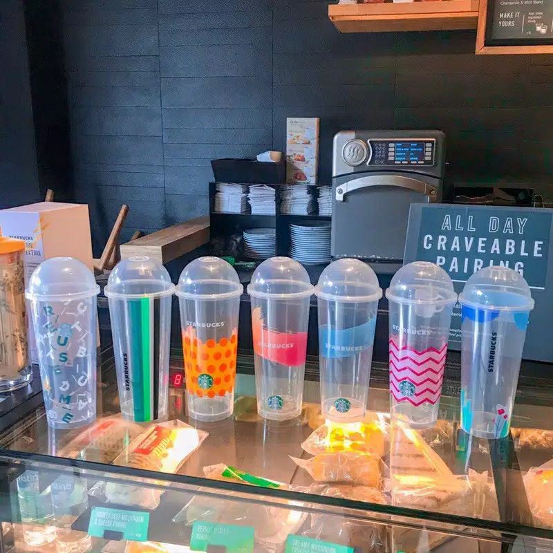 Ly Uống Nước Starbucks Có Thể Tái Sử Dụng Thời Trang Mùa Hè 2020