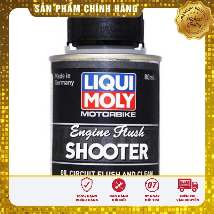 Chai súc rửa động cơ xe máy Liqui Moly Engine Flush Shooter
