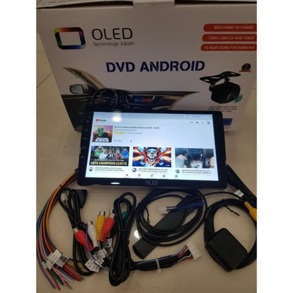 MÀN HÌNH ANDROID 9.1 XE NISSAN TEANA 2010 10INCH  CANBUS CÓ JACK NGUỒN ZIN