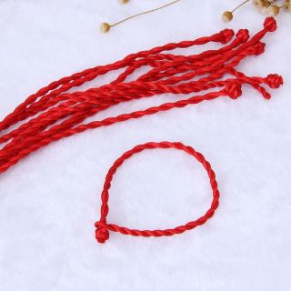 1k Vòng đeo tay chỉ đỏ may may mắn
