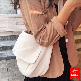 Túi Canvas Ulzzang Trơn UnUnisex