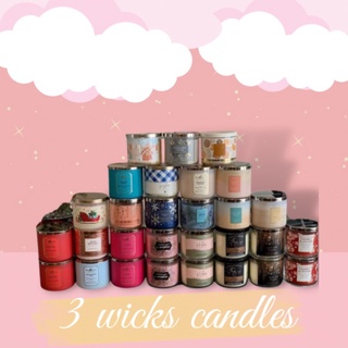 🕯nến thơm bath & body works 3 bấc - 411g