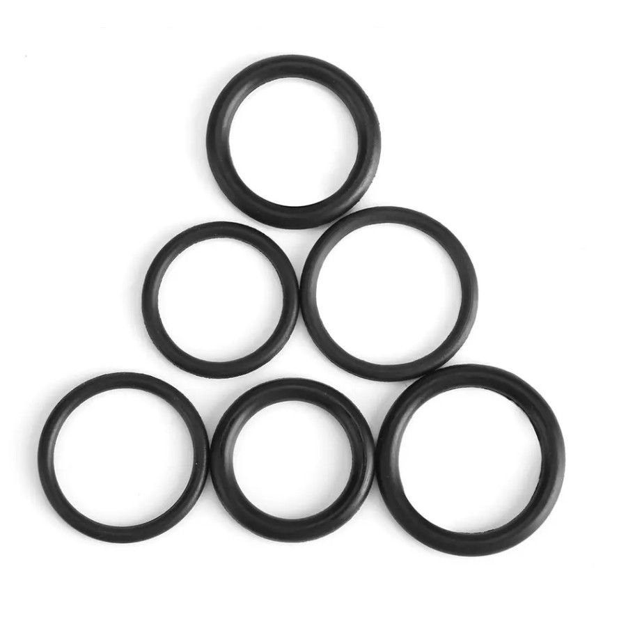 Hộp Ron, gioăng, doang, phom, pon cao su 225 chiếc, 18 kích cỡ