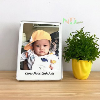 Ảnh tráng gương để bàn size 20x30