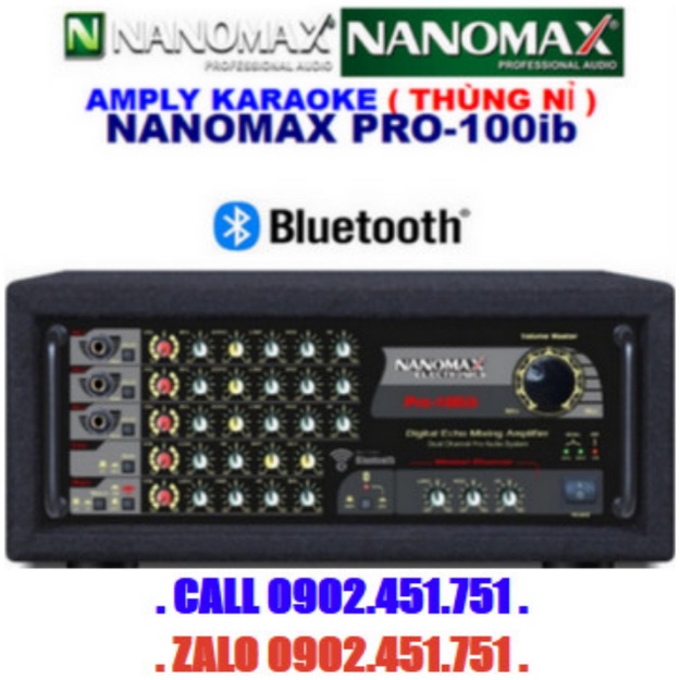 AMPLY NANOMAX PRO-100ib ( THÙNG BỌC NỈ )