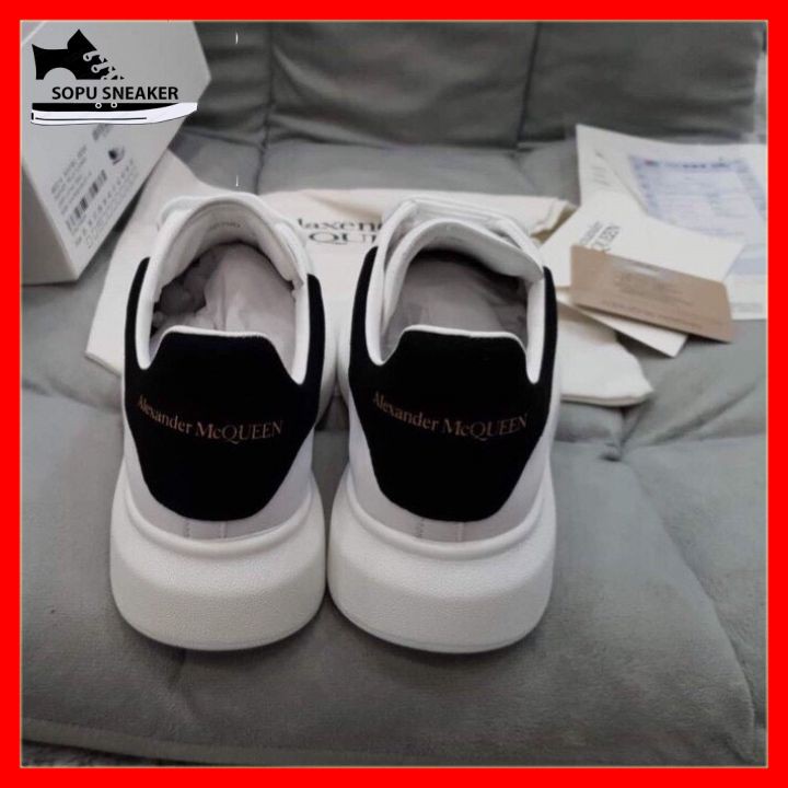 Giày thể thao MCQ Gót Nhung [HỖ TRỢ ĐỔI TRẢ] Dây Lụa Sang Trọng | BigBuy360 - bigbuy360.vn