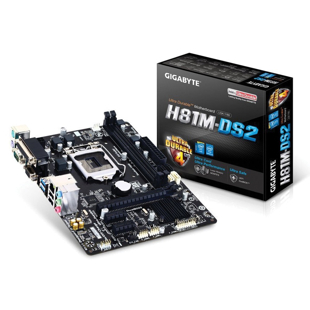 [FREESHIP 99K]_Mainboard GIGABYTE GA-H81M-DS2 Socket 1150