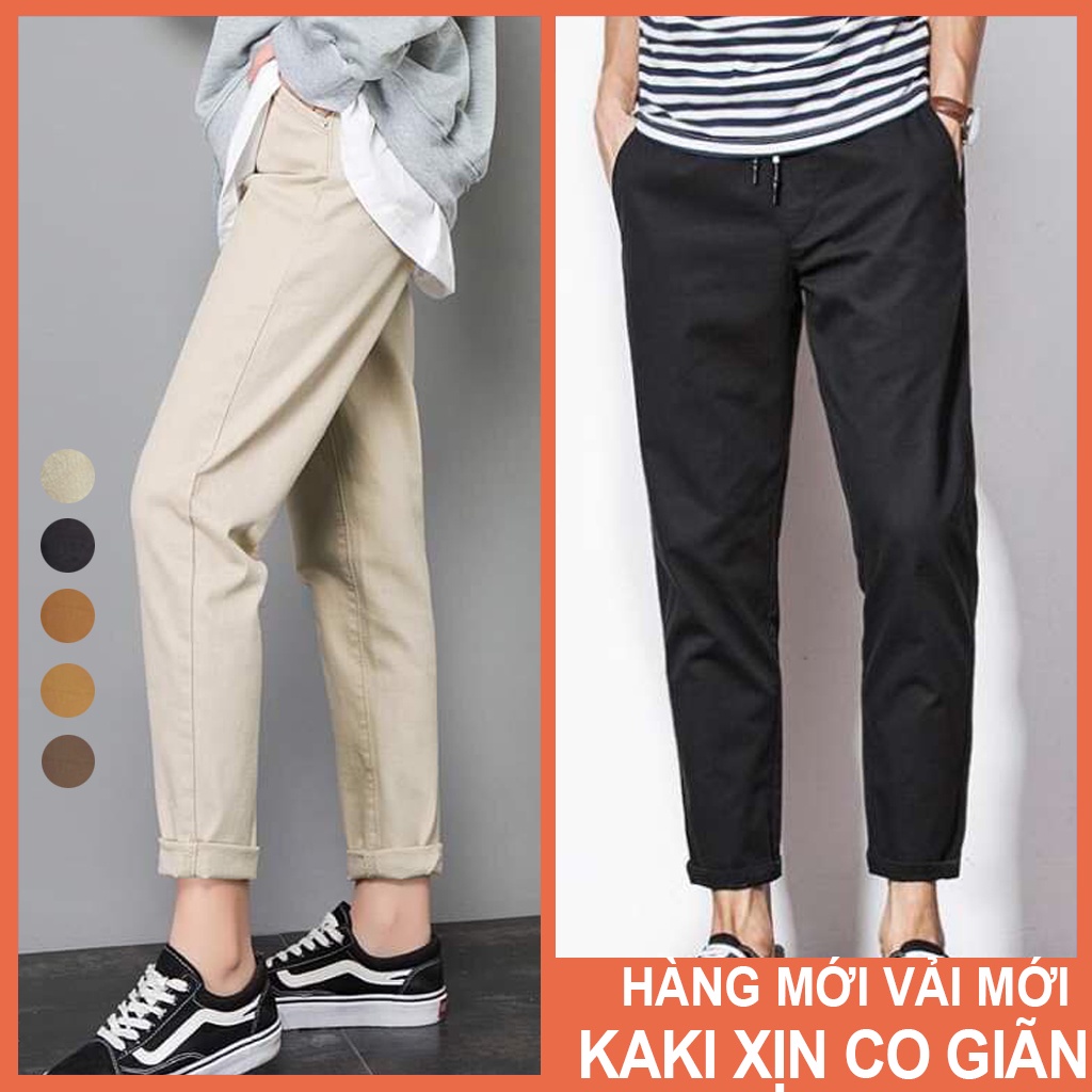 Quần baggy Kaki Nam Nữ Unisex Cao Cấp kiểu dáng basic , Baggy kaki nam nữ phong cách trẻ trung , năng động