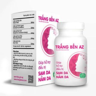 • trắng bền az - giúp hỗ trợ làn sáng da, giảm tàn nhang