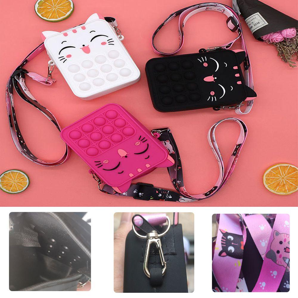 MIHAN1 Rodent Túi Đeo Chéo Vai Đựng Tiền Xu Chống Căng Thẳng Thời Trang Pioneer