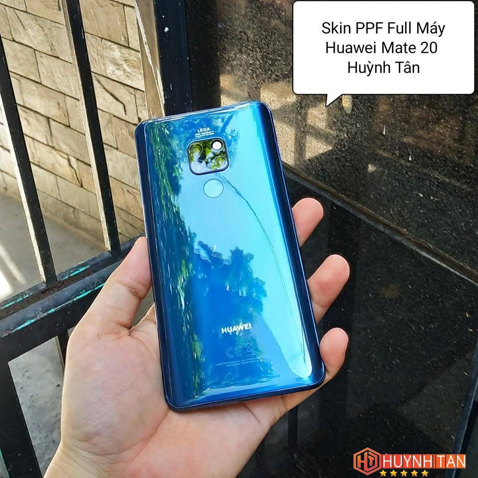 Dán trong PPF Huawei Mate 20 tăng cường độ bóng