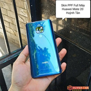 Dán dẻo PPF huawei mate 20 trong suốt hoặc nhám chống bám vân tay bảo vệ điện thoại mua 1 tặng 1 huỳnh tân store