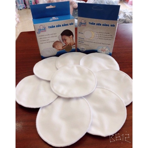 Hộp 8 miếng lót thấm sữa godmama cho mẹ dùng được nhiều lần