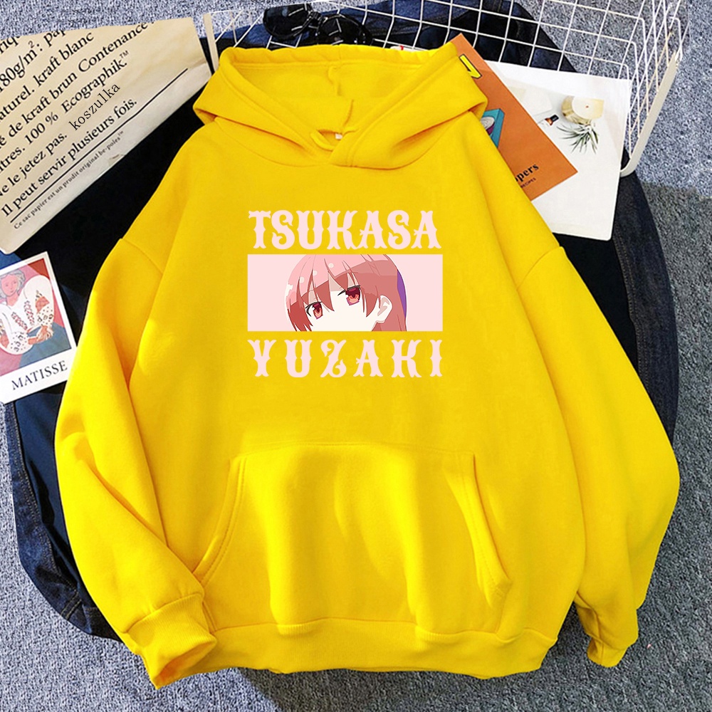 💥HOT💥 Tonikawa Áo Hoodie Tay Dài In Hình Anime Yuzaki Tsukasa Dễ Thương Cho Nữ