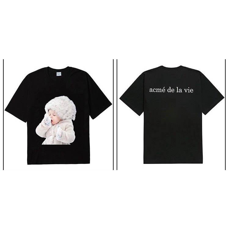 Áo thun tay lỡ ADLV baby face Snow, tee cotton nam nữ unisex,Cocmer_vn | BigBuy360 - bigbuy360.vn