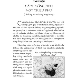 Sách: Sống Sang Với Chiếc Ví Mỏng