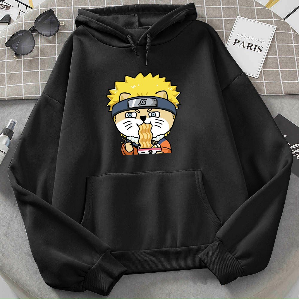 [ KHOÁC HÈ ] ÁO HOODIE NỈ UNISEX IN NARUTO TRUYỆN NHẬT CỰC ĐẸP
