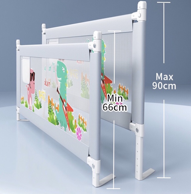 Thanh chắn giường cao cấp - cao 90cm