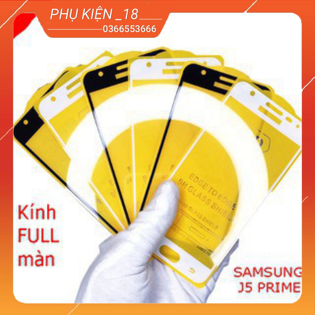 Cường lực SAMSUNG J5 PRIME, SAMSUNG J7 PRIME, SAMSUNG J730, Tặng kèm giấy lau kính khô và ướt-VUA PHỤ KIỆN SỐ 18