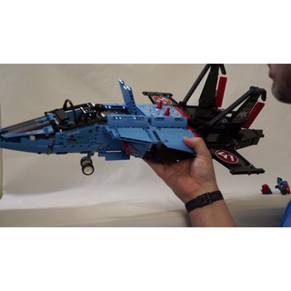Đồ chơi lắp ráp xếp hình Lepin 20031 - Máy bay phản lực