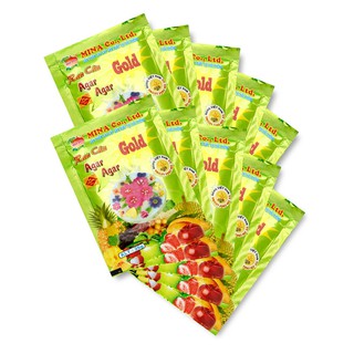 Bột làm rau câu Agar Giòn - Gold