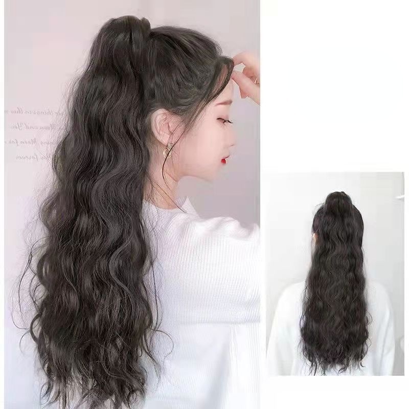 Tóc Giả Đuôi Ngựa Dài / Thẳng Bằng Sợi Tổng Hợp Dành Cho Nữ