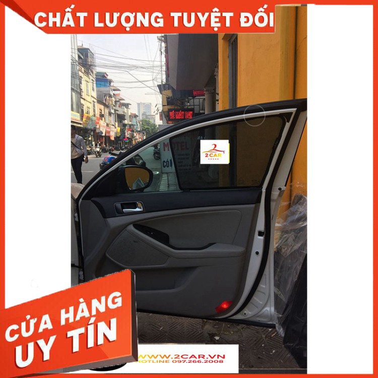 Rèm Che Nắng Xe Kia Optima - Hàng loại 1, có hút nam châm - BH 24 tháng