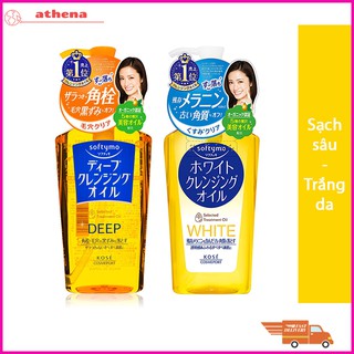 Dầu tẩy trang Nhật Bản KOSE CLEANSING OIL 230ML  tẩy sạch bụi bẩn, lớp phấn trang điểm sau lỗ chân lông