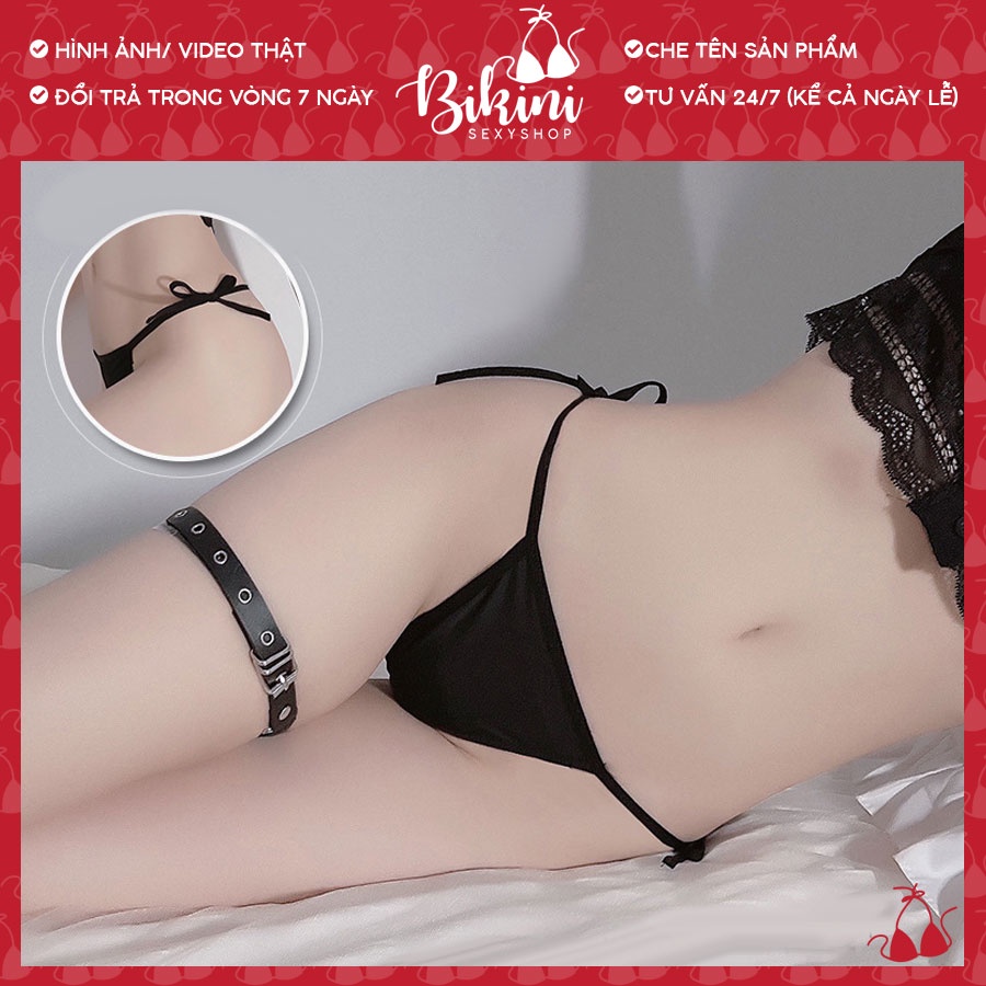 👙❣️ Quần lót nữ lọt khe buộc dây freesize 0770